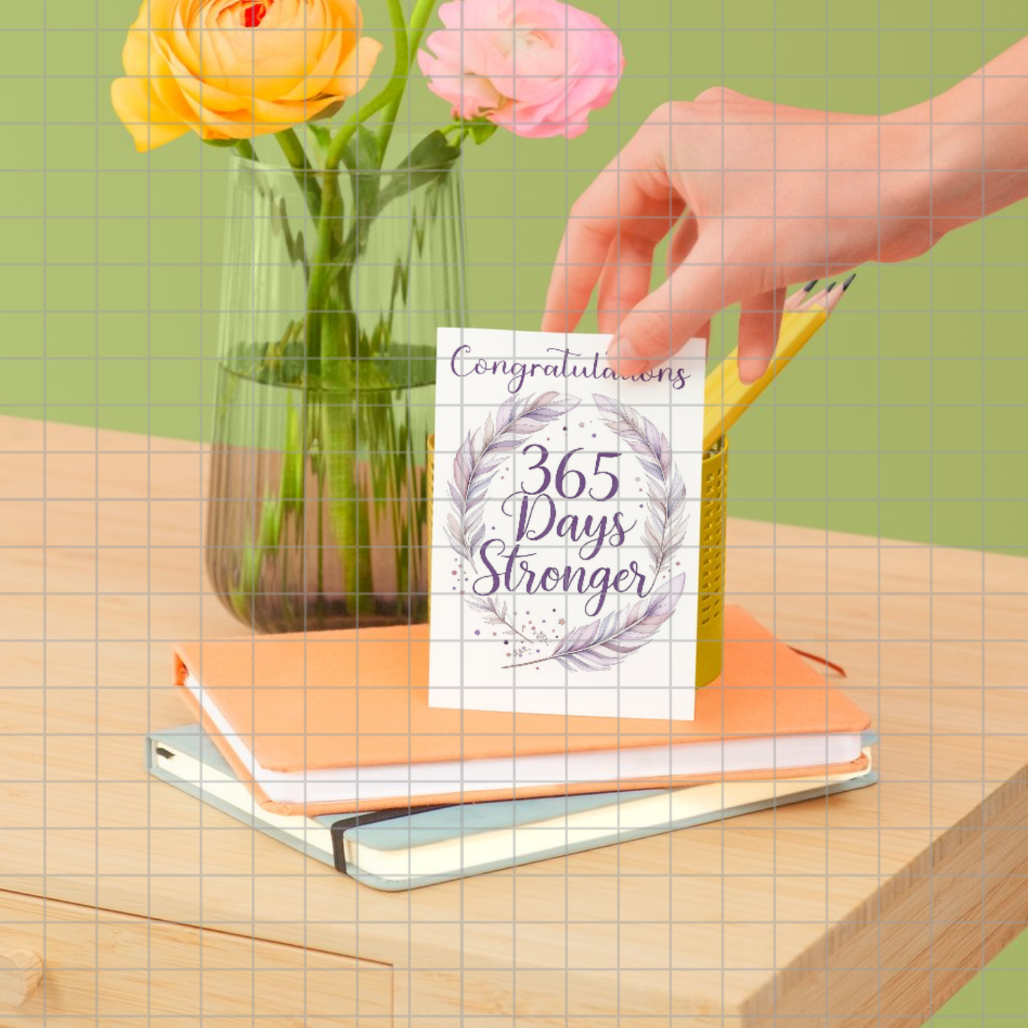 365 Days Stronger Digital Print