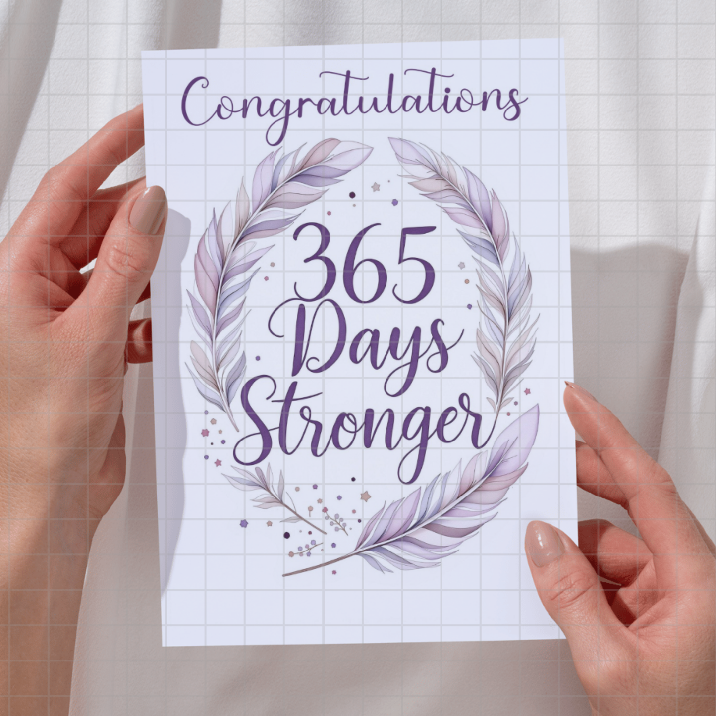 365 Days Stronger Digital Print