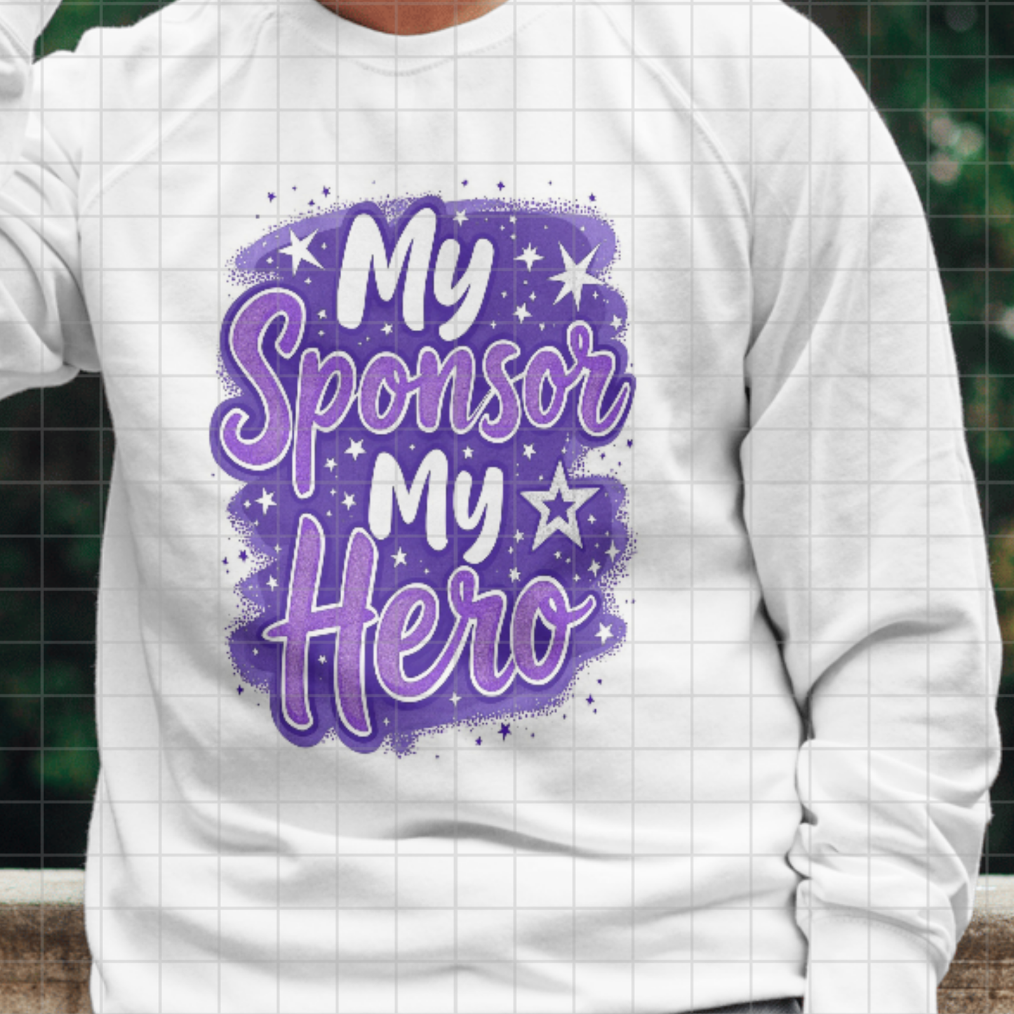 My Sponsor, My Hero Digital Print