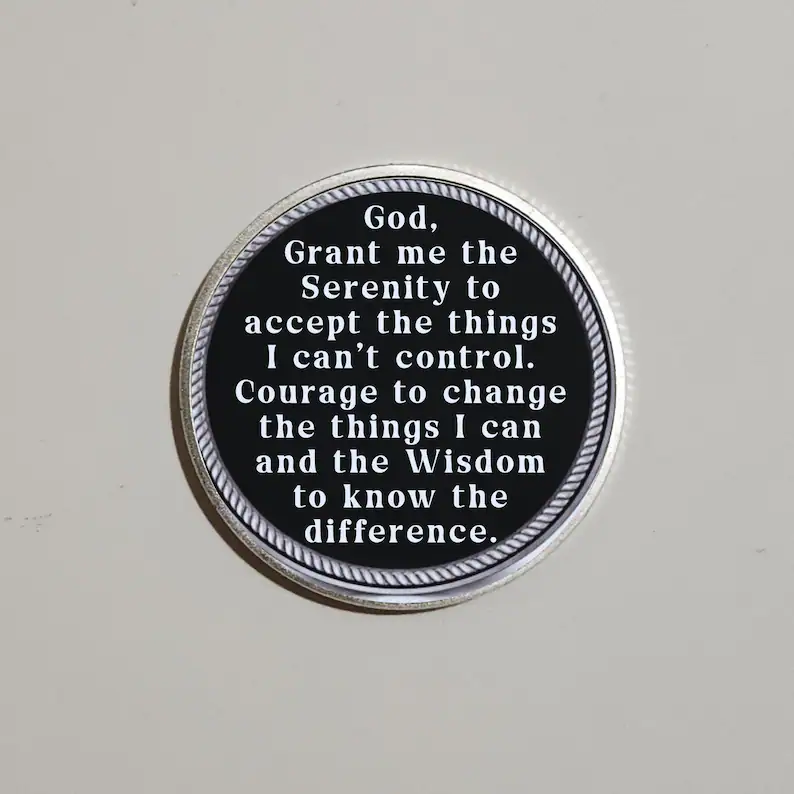 No Matter What NA Recovery Coin With Personalized Name & Date