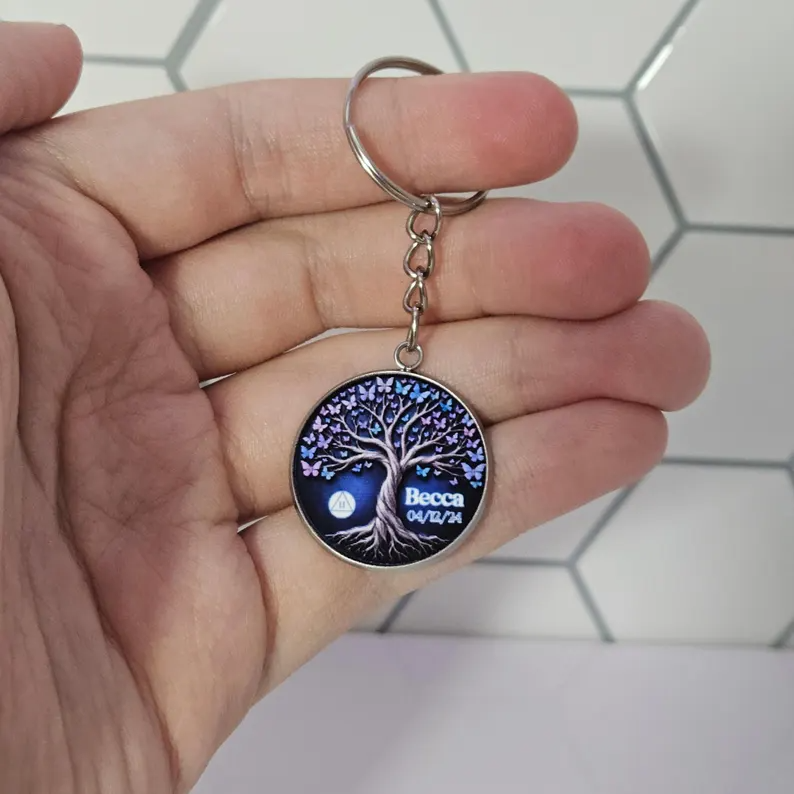 Dark Blue Butterfly Tree Gift Bundle