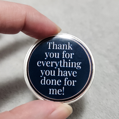 Best Sponsor Ever Coin ~ Tree of life Thank You Sobriety Sponsor Gift