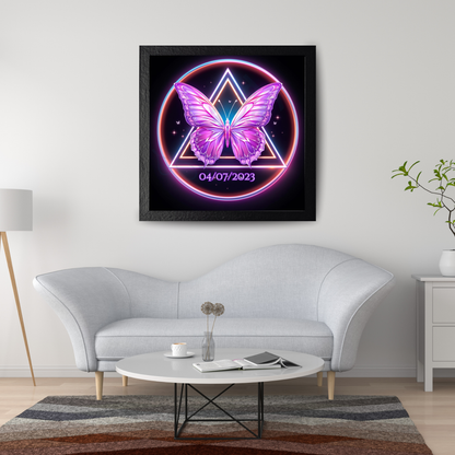 AA symbol that you can Customize PNG, Recovery Gift for Loved Ones, Sobriety Design Edit in Canva printable, Sober Birthday Digital Download
