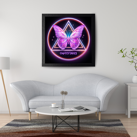 AA symbol that you can Customize PNG, Recovery Gift for Loved Ones, Sobriety Design Edit in Canva printable, Sober Birthday Digital Download