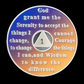 Burning Bright Sobriety Coin – Rising Higher & Serenity Prayer