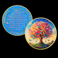 Blooming Tree Sobriety Coin – Transformation & Recovery