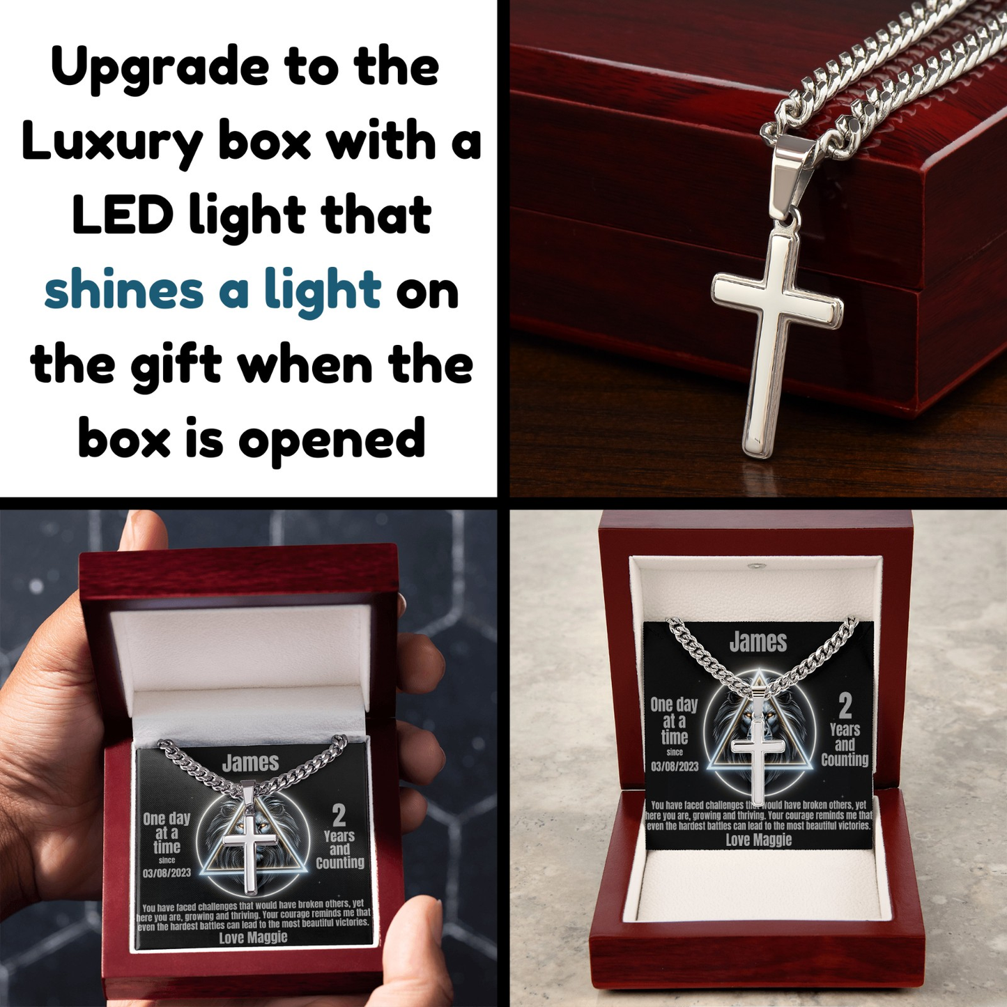 Beautiful Victories Custom Men's Sobriety Gift