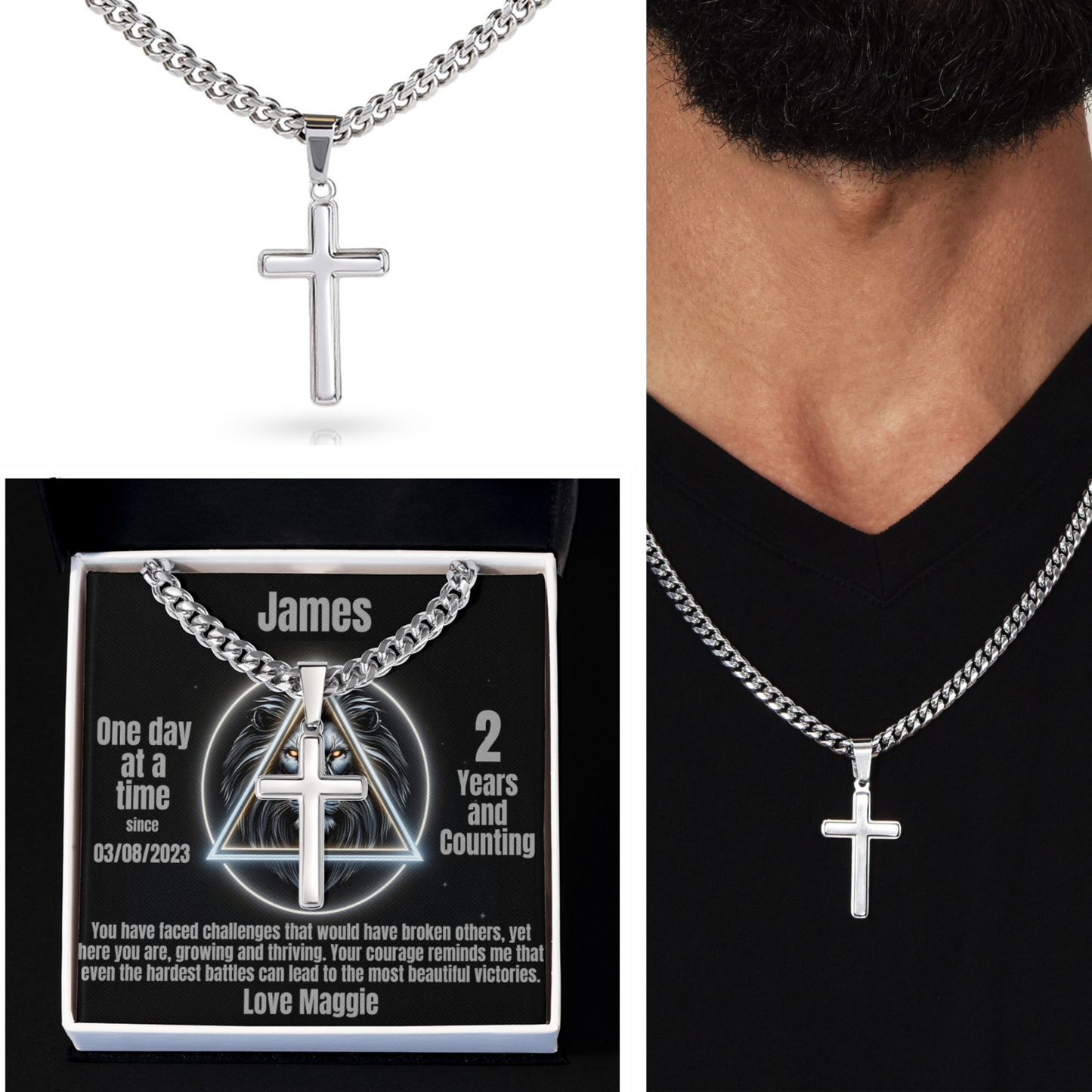 Beautiful Victories Custom Men's Sobriety Gift