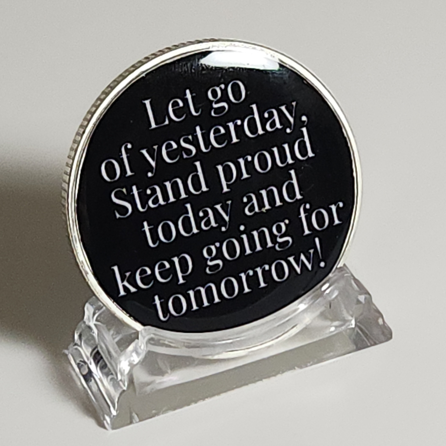 Stay True To Who You Are Becoming Custom Sobriety Coin