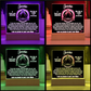 Custom Recovery LED Plaque - Personalized Sobriety Milestone Keepsake
