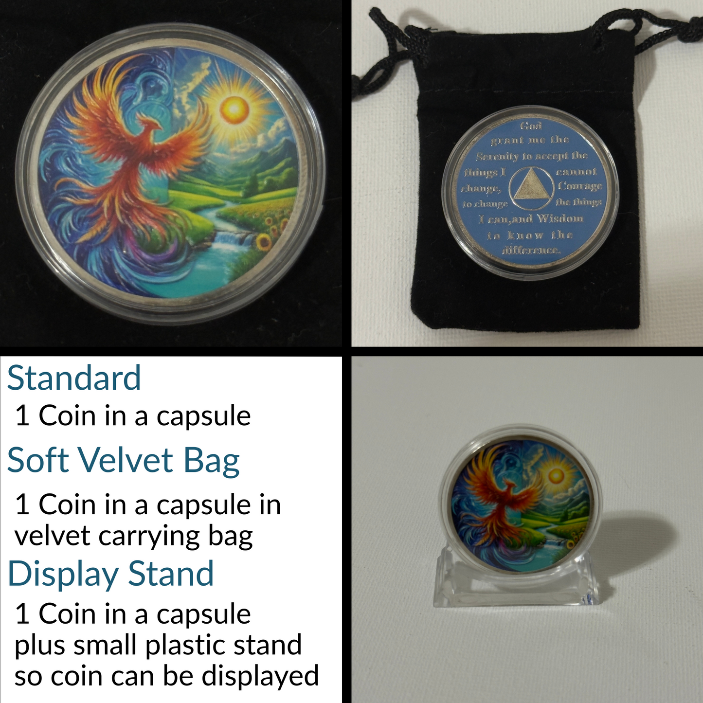 Phoenix Sobriety Coin