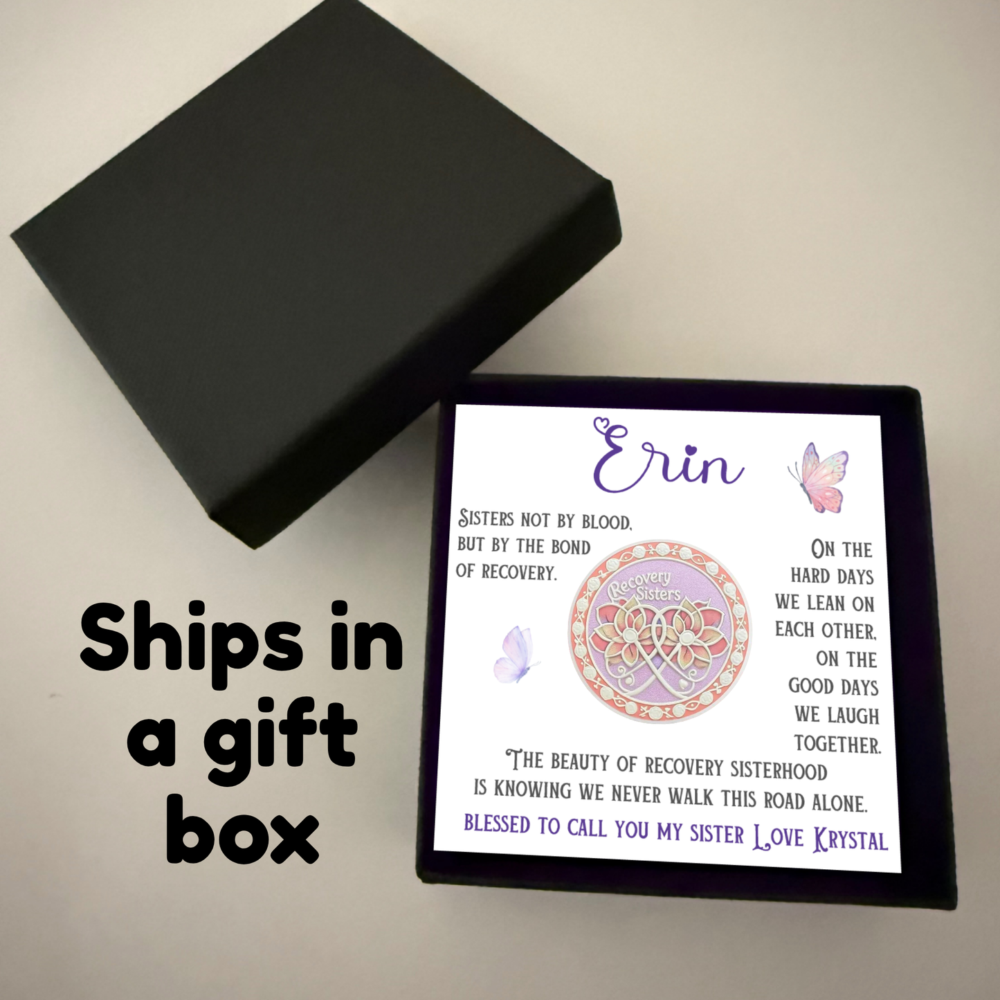 Recovery Sisters Sobriety Gift