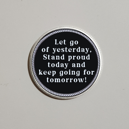 No Matter What AA Recovery Coin With Personalized Name & Date