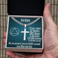 One Year Sober Personalized Sobriety Necklace