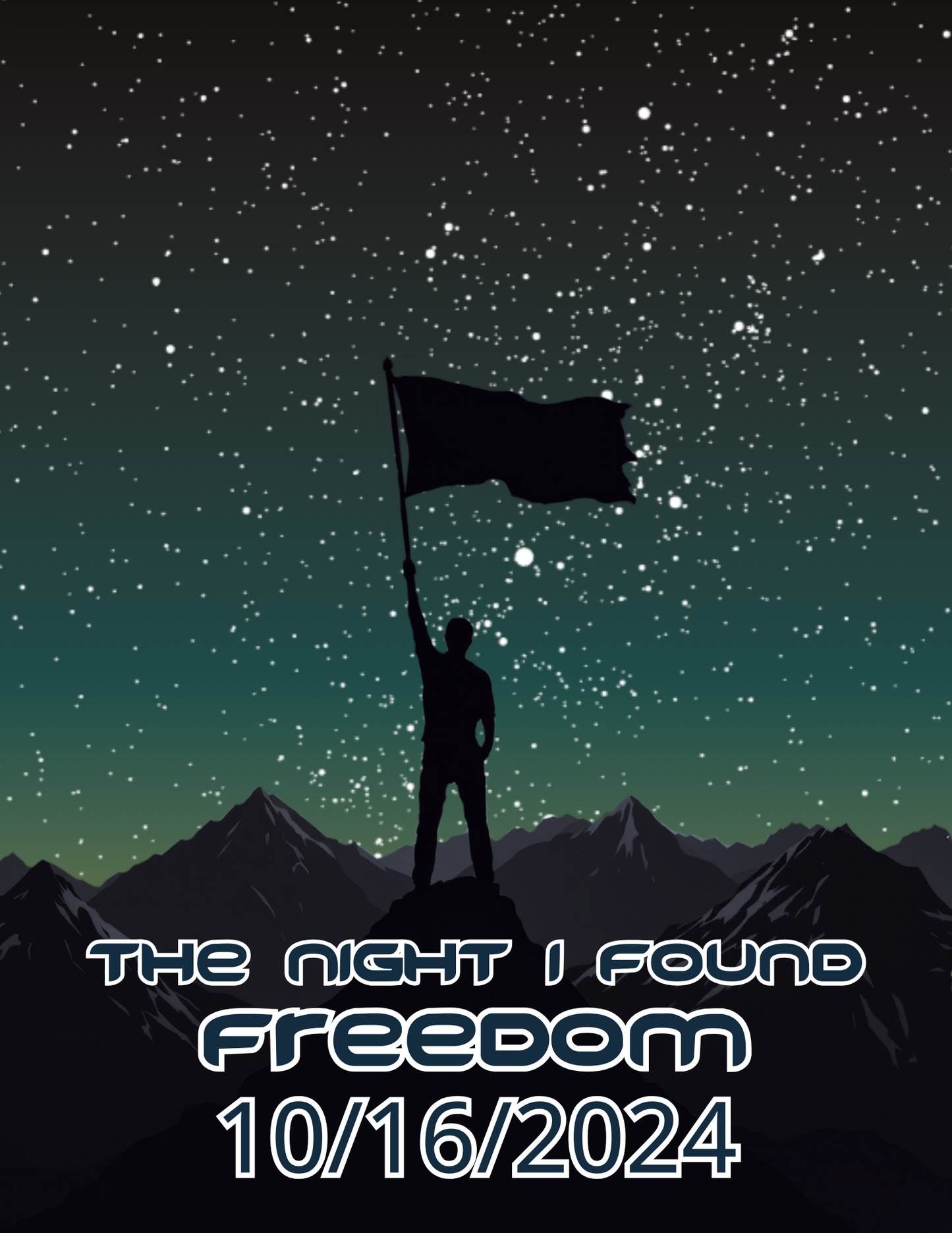 Sobriety Star Map – The Night I Found Freedom (Custom Date & Design)