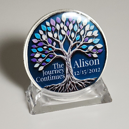 The Journey Continues Recovery Medallion