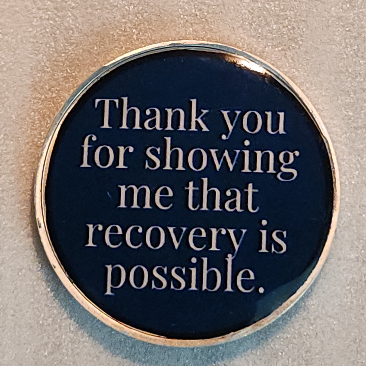 Best Sponsor Ever Coin ~ Tree of life Thank You Sobriety Sponsor Gift