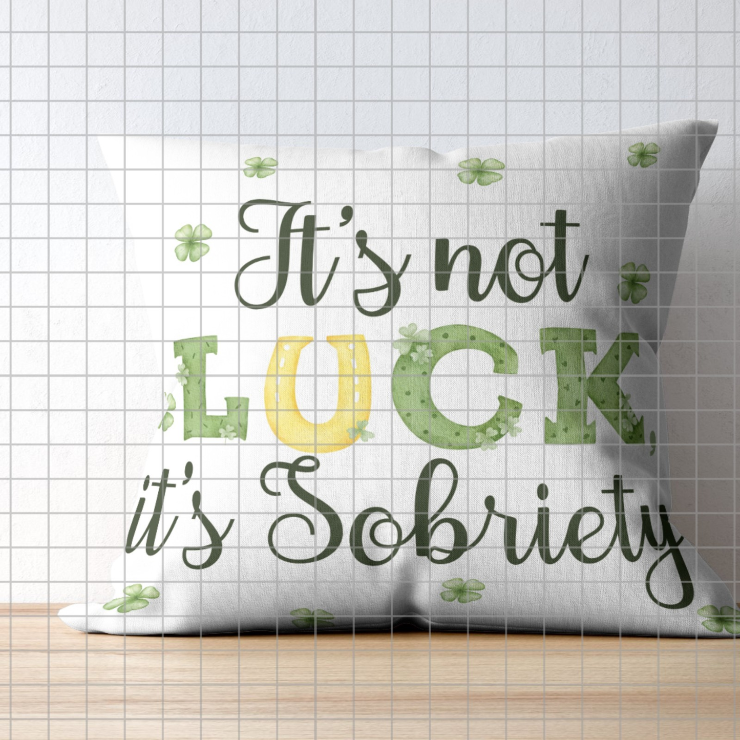 It's Not Luck, It's Sobriety - Recovery Digital Download Card