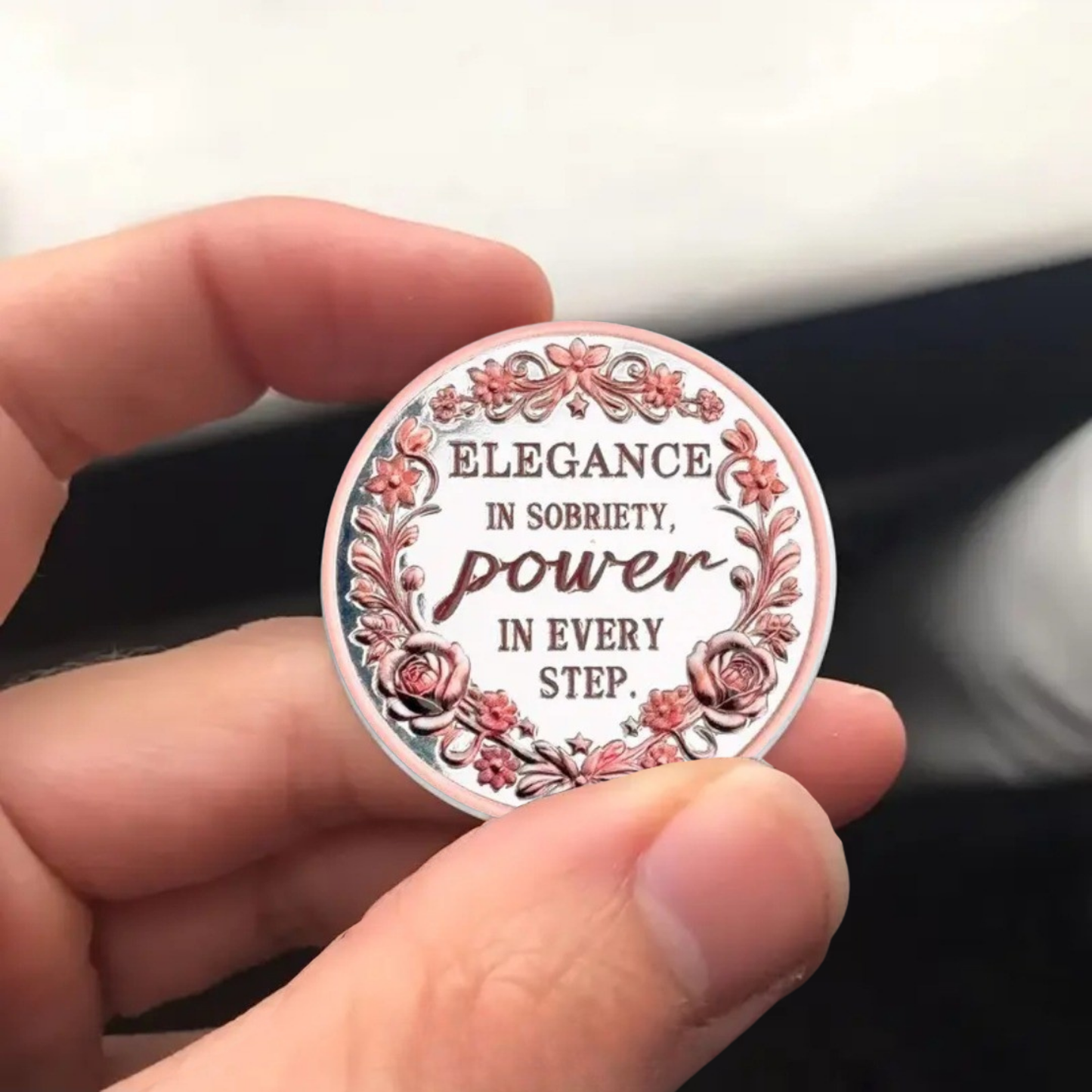 Elegance in Sobriety Coin