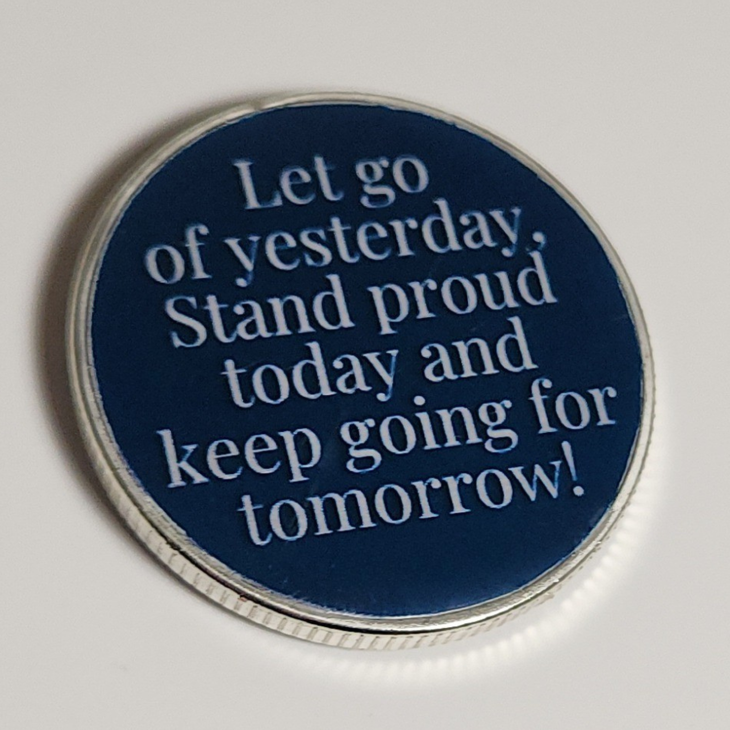 The Journey Continues Recovery Medallion