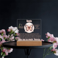 Soft Pink AA Butterfly LED Plaque