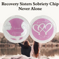 Recovery Sisters Sobriety Coin – Never Alone