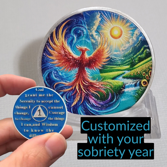 Phoenix Sobriety Coin