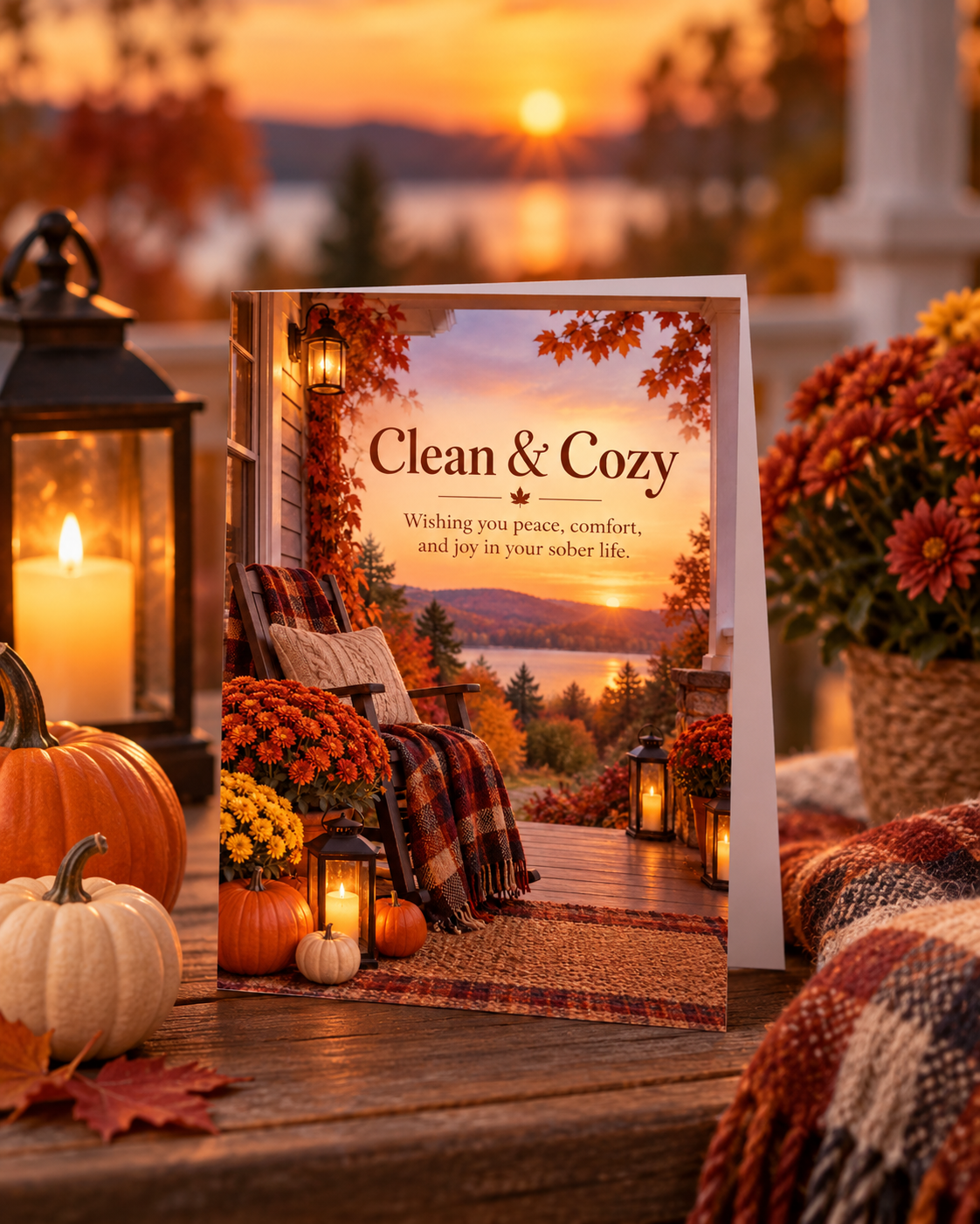 Clean & Cozy (Autumn) – Free Printable & Digital Recovery Card