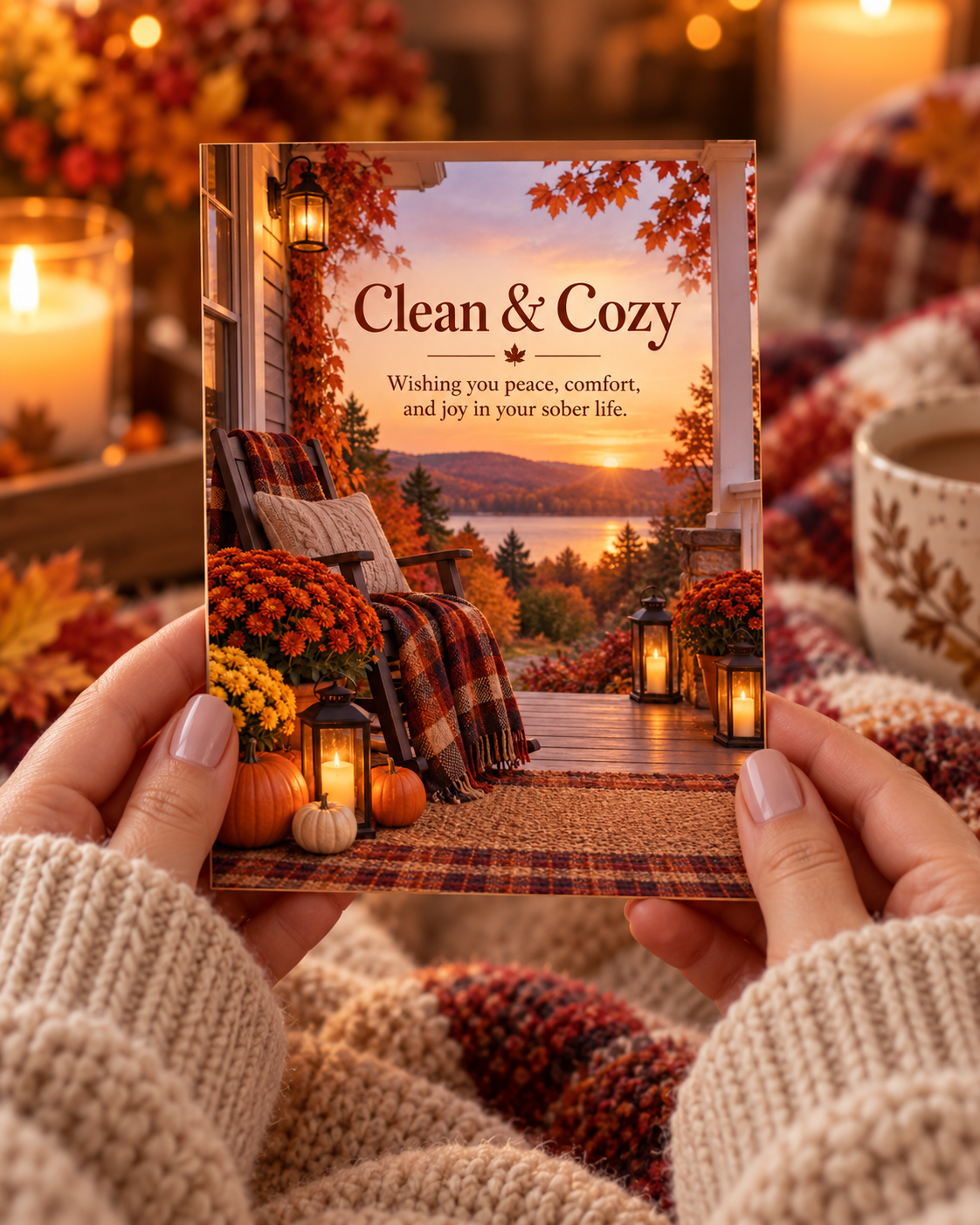 Clean & Cozy (Autumn) – Free Printable & Digital Recovery Card