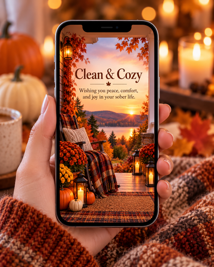 Clean & Cozy (Autumn) – Free Printable & Digital Recovery Card