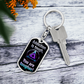 Addiction Is Tough, You Are Tougher Keychain
