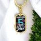5 Years Sober Keychain ~ Sobriety Milestone Gift