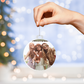 Personalized Recovery Milestone Ornament – Double-Sided Sobriety Keepsake with Photo