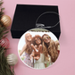 Personalized Recovery Milestone Ornament – Double-Sided Sobriety Keepsake with Photo