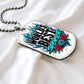 World's Best Sponsor Dog Tag Necklace ~ Sobriety Gift For Sponsor