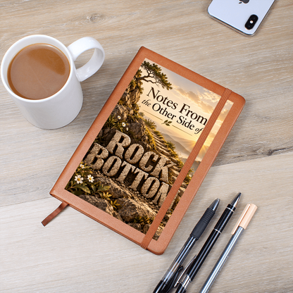 Notes From the Other Side of Rock Bottom Recovery Journal