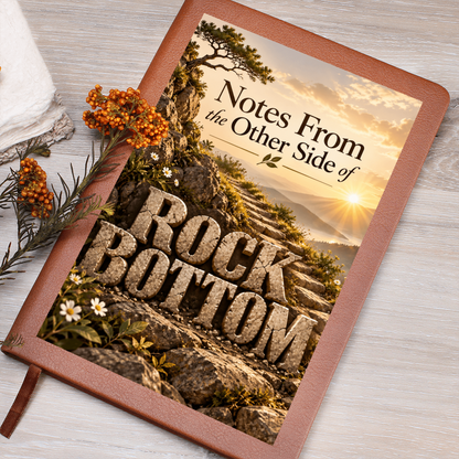 Notes From the Other Side of Rock Bottom Recovery Journal