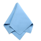 Blue polishing cloth square for jewelry cleaning