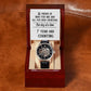 1 - 65 Years Sobriety Watch ~ Openwork Watch