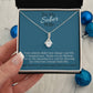 Sobriety Tribute Necklace – Celebrate Her Strength and Courage