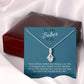 Sobriety Tribute Necklace – Celebrate Her Strength and Courage