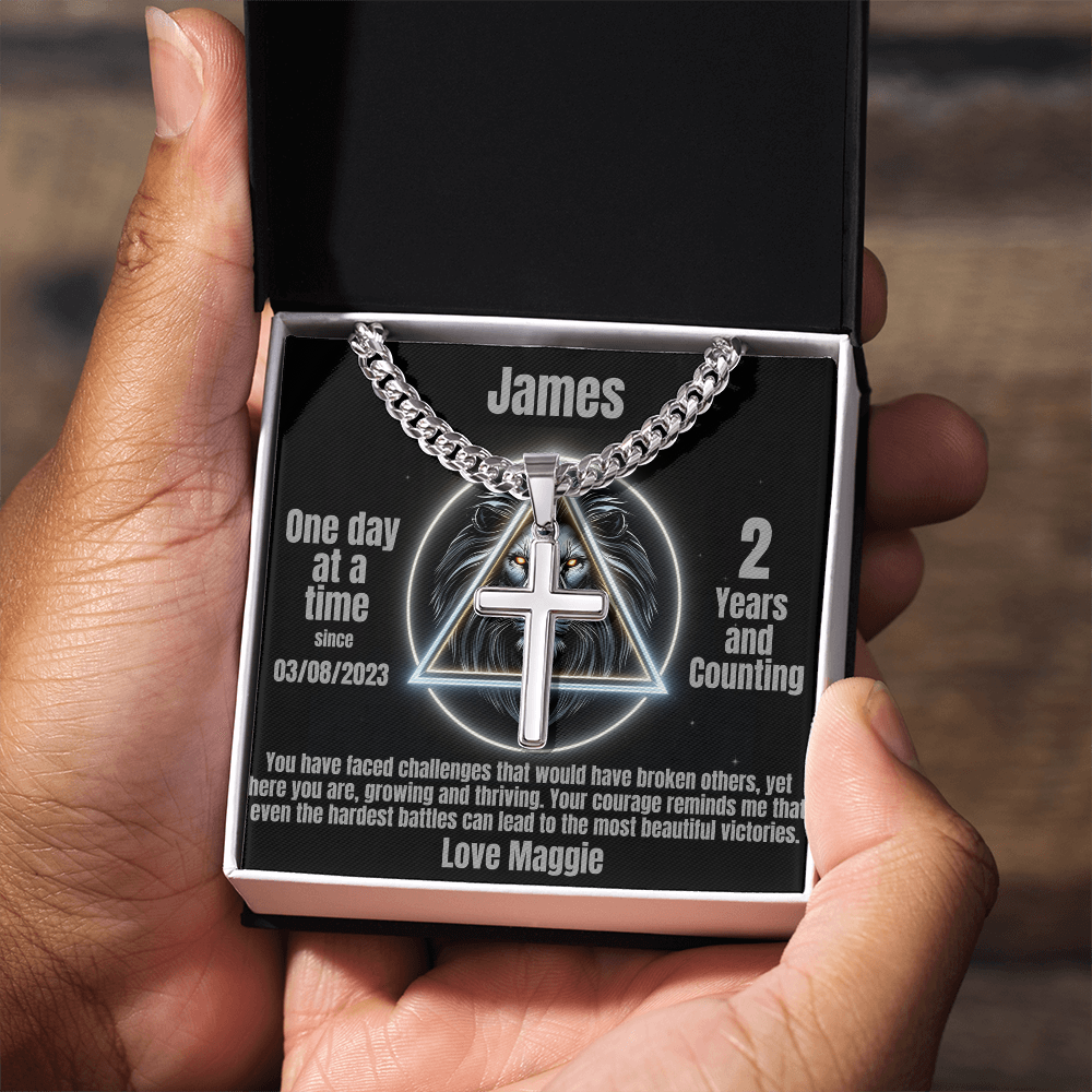 Beautiful Victories Custom Men's Sobriety Gift