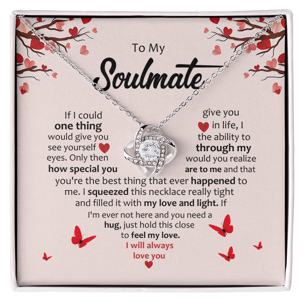 Soulmate Love Knot Necklace