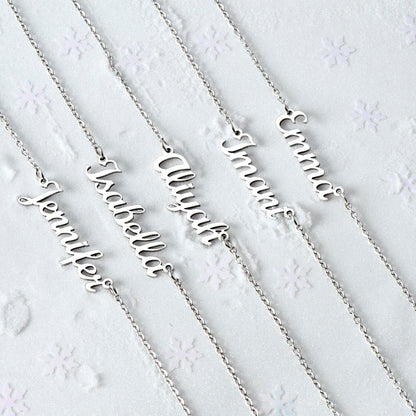 To my Daughter in Recovery ~ Made For Your Name Necklace
