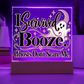 I Survived Booze. Ghosts Don't Scare Me. Halloween Recovery Acrylic Plaque