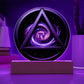Personalized Sobriety Milestone Plaque with LED Light
