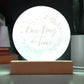 One Day at a Time Acrylic Plaque