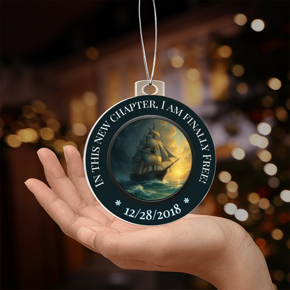 Finally Free Recovery Ornament