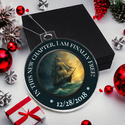 Finally Free Recovery Ornament
