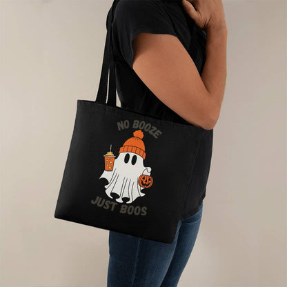 No Booze Just Boos Halloween Bag